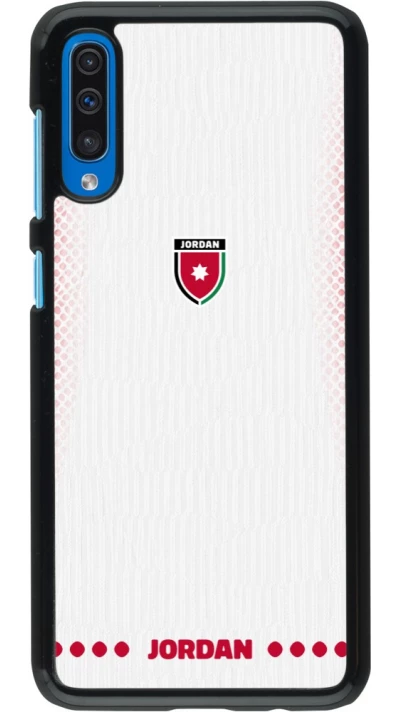 Samsung Galaxy A50 Case Hülle - Jordanien 2026 personalisierbares Fussballtrikot