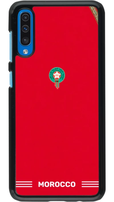 Samsung Galaxy A50 Case Hülle - Marokko 2026 personalisierbares Fussballtrikot
