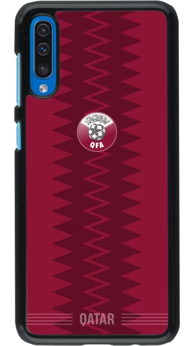 Samsung Galaxy A50 Case Hülle - Qatar 2026 personalisierbares Fussballtrikot