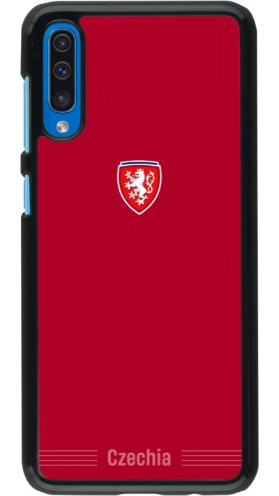 Samsung Galaxy A50 Case Hülle - Tschechische Republik 2026 personalisierbares Fussballtrikot