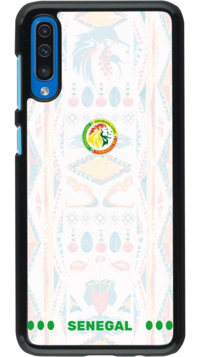 Samsung Galaxy A50 Case Hülle - Senegal 2026 personalisierbares Fussballtrikot