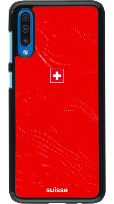 Samsung Galaxy A50 Case Hülle - Schweiz 2026 personalisierbares Fussballtrikot