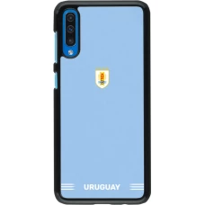 Samsung Galaxy A50 Case Hülle - Uruguay 2026 personalisierbares Fussballtrikot