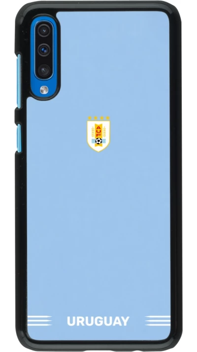 Samsung Galaxy A50 Case Hülle - Uruguay 2026 personalisierbares Fussballtrikot