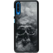 Samsung Galaxy A50 Case Hülle - Halloween 2024 smoky skull