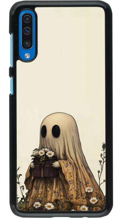 Samsung Galaxy A50 Case Hülle - Halloween 2025 Ghost gardener