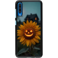 Samsung Galaxy A50 Case Hülle - Halloween 2026 Evil Sunflower