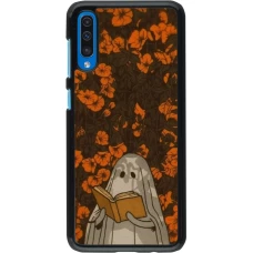 Samsung Galaxy A50 Case Hülle - Halloween 2026 Ghost reading