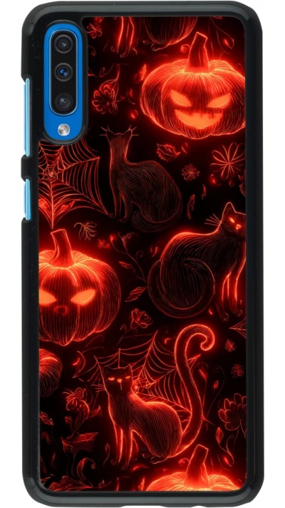 Samsung Galaxy A50 Case Hülle - Halloween 2026 Pattern Halloween