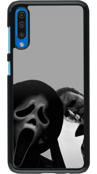 Samsung Galaxy A50 Case Hülle - Halloween 2026 Scream and Michael Myers