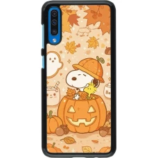 Samsung Galaxy A50 Case Hülle - Halloween 2026 Snoopy Halloween