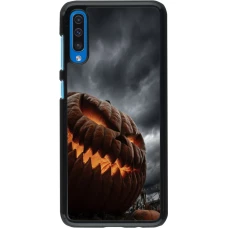 Samsung Galaxy A50 Case Hülle - Halloween 2026 The Wicked Pumpkin