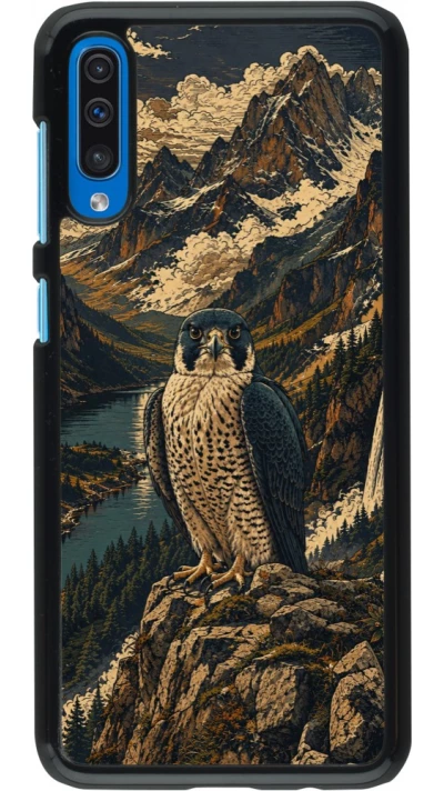 Coque Samsung Galaxy A50 - Linocut Faucun pèlerin