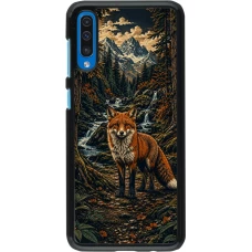 Coque Samsung Galaxy A50 - Linocut Renard