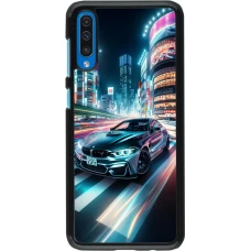Samsung Galaxy A50 Case Hülle - BMW M4 Tokio Nacht