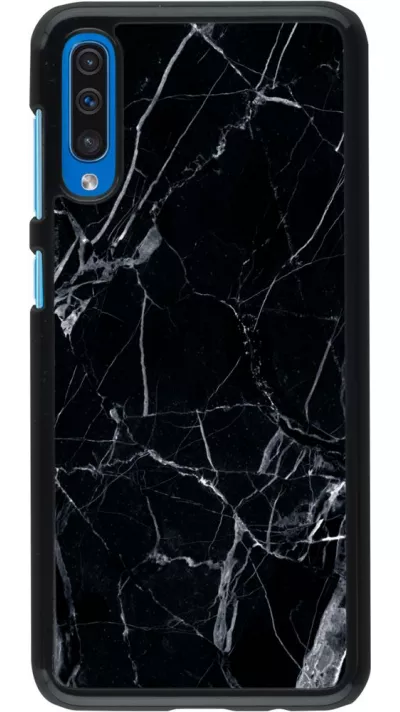 Coque Samsung Galaxy A50 - Marble Black 01