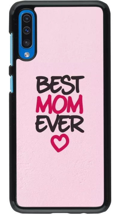 Samsung Galaxy A50 Case Hülle - Mom 2023 best Mom ever pink