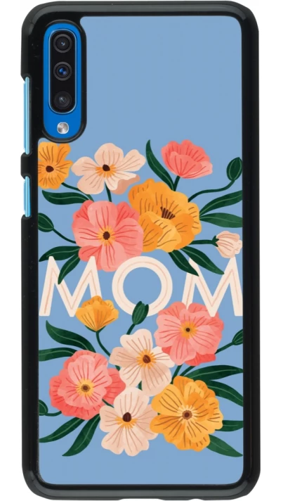 Samsung Galaxy A50 Case Hülle - Mom 2026 Flowers