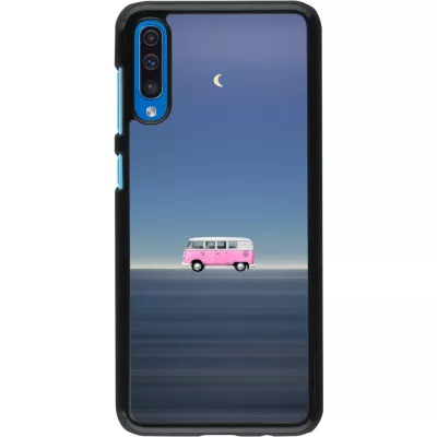 Samsung Galaxy A50 Case Hülle - Spring 23 pink bus