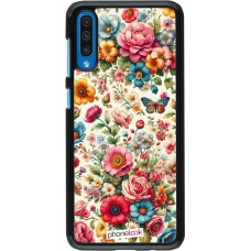 Samsung Galaxy A50 Case Hülle - Spring 25 fruehling bluetend