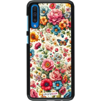 Samsung Galaxy A50 Case Hülle - Spring 25 fruehling bluetend