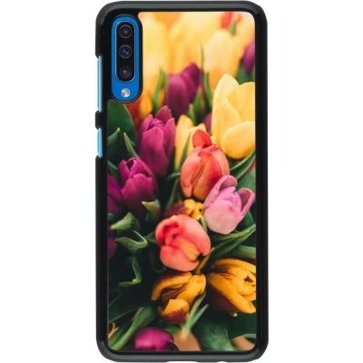 Samsung Galaxy A50 Case Hülle - Bouquet of tulips Spring 2026