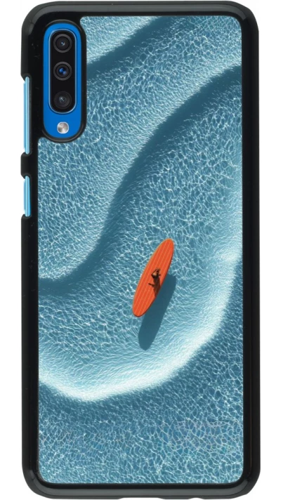 Coque Samsung Galaxy A50 - Orange surf Summer 2026