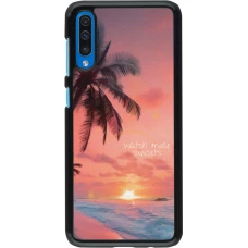 Samsung Galaxy A50 Case Hülle - Watch more sunsets Summer 2026