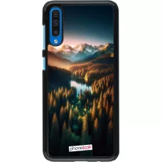 Coque Samsung Galaxy A50 - Sunset Forest Lake