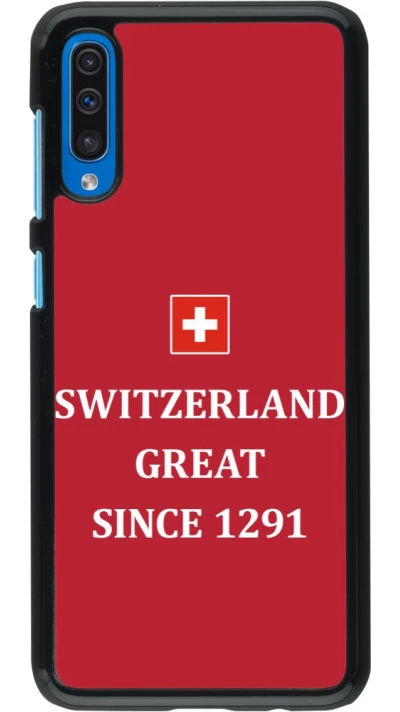 Coque Samsung Galaxy A50 - Switzerland Great Since 1291