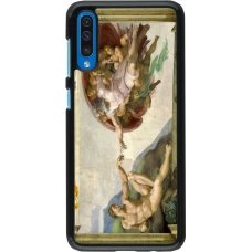 Coque Samsung Galaxy A50 - Tableau art - La Création d’Adam - Michel-Ange
