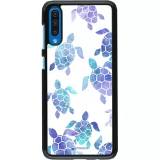Coque Samsung Galaxy A50 - Turtles pattern watercolor