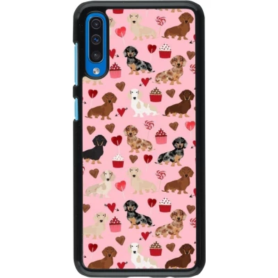 Coque Samsung Galaxy A50 - Valentine 2024 puppy love