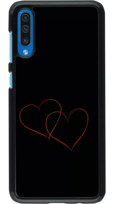 Coque Samsung Galaxy A50 - Valentine 2023 attached heart