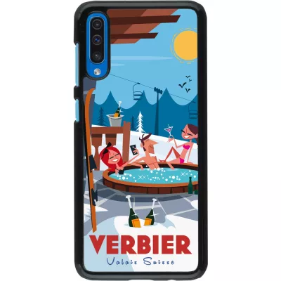 Coque Samsung Galaxy A50 - Verbier Mountain Jacuzzi