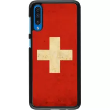 Coque Samsung Galaxy A50 - Vintage Flag SWISS