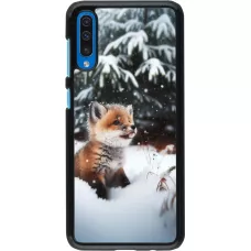 Samsung Galaxy A50 Case Hülle - Weihnachten 2023 Fuechslein Tanne