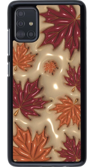 Coque Samsung Galaxy A51 - Autumn 26 3D leaves