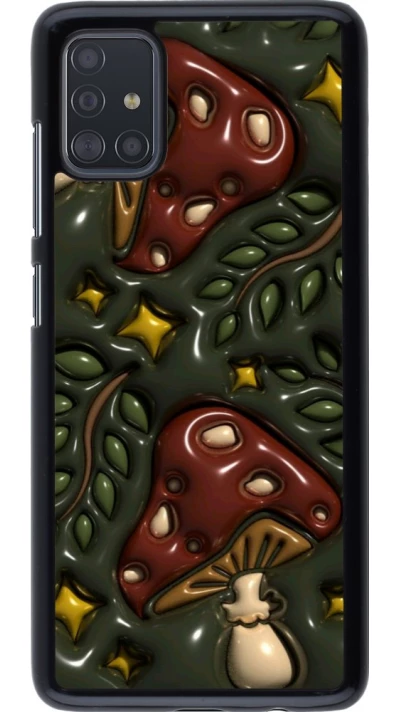 Coque Samsung Galaxy A51 - Autumn 26 3D mushrooms