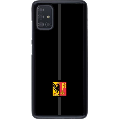 Samsung Galaxy A51 Case Hülle - Kanton GE schwarz