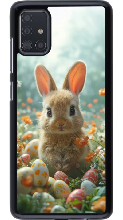 Coque Samsung Galaxy A51 - Easter 2026 Rabbit in the garden