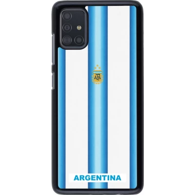 Coque Samsung Galaxy A51 - Maillot de football Argentine 2026 personnalisable