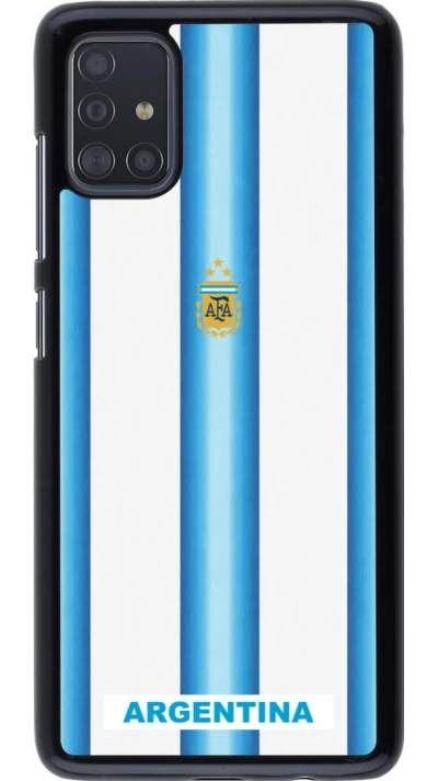 Coque Samsung Galaxy A51 - Maillot de football Argentine 2026 personnalisable