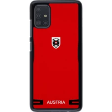 Coque Samsung Galaxy A51 - Maillot de football Autriche 2026 personnalisable
