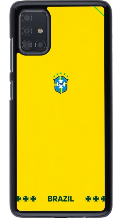 Coque Samsung Galaxy A51 - Maillot de football Bresil 2026 personnalisable