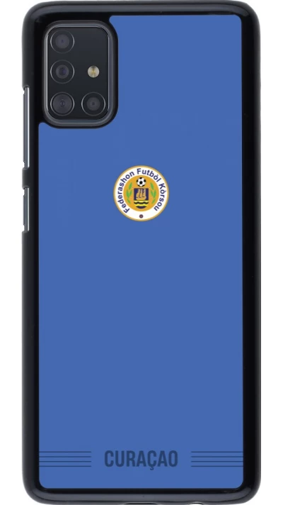 Coque Samsung Galaxy A51 - Maillot de football Curaçao 2026 personnalisable