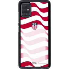 Samsung Galaxy A51 Case Hülle - Vereinigten Staaten 2026 personalisierbares Fussballtrikot