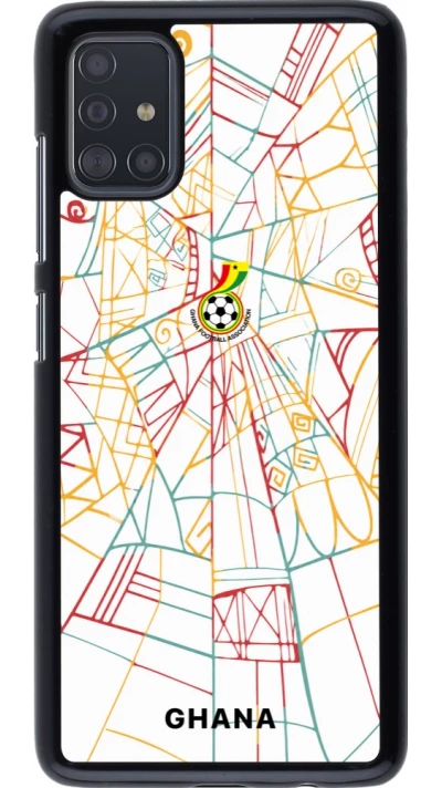 Coque Samsung Galaxy A51 - Maillot de football Ghana 2026 personnalisable