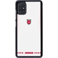 Coque Samsung Galaxy A51 - Maillot de football Jordanie 2026 personnalisable