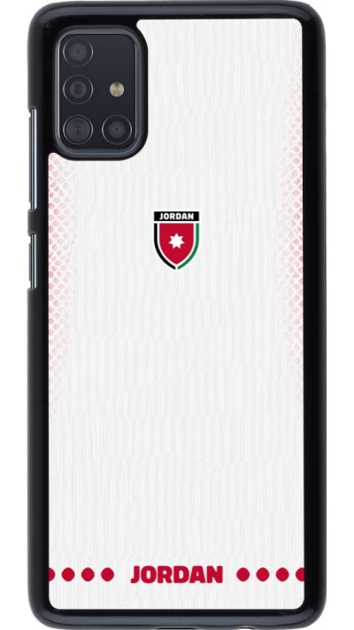 Coque Samsung Galaxy A51 - Maillot de football Jordanie 2026 personnalisable